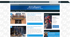Desktop Screenshot of hotelsingaporemurah.com